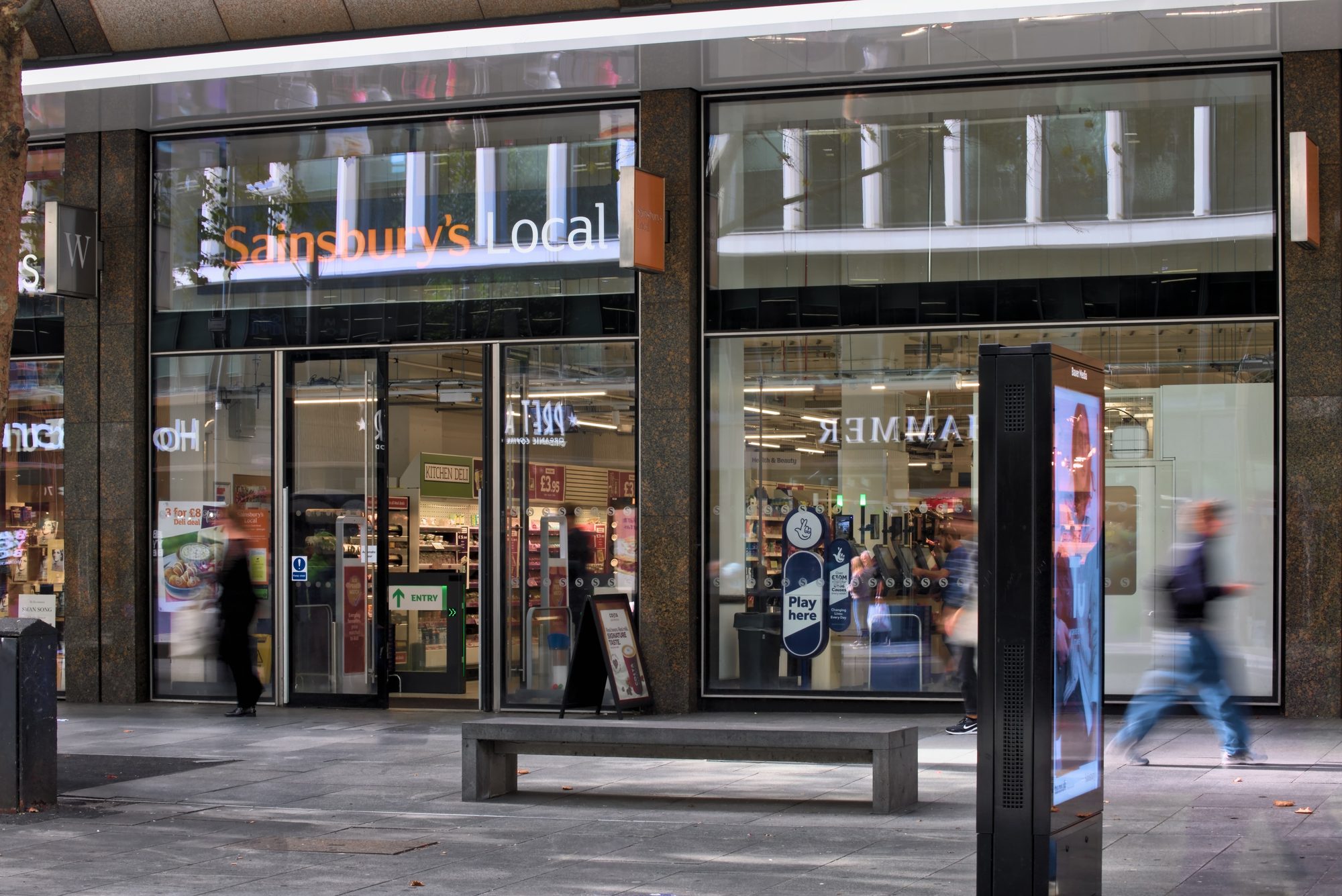 Sainsbury's Local frontage, London